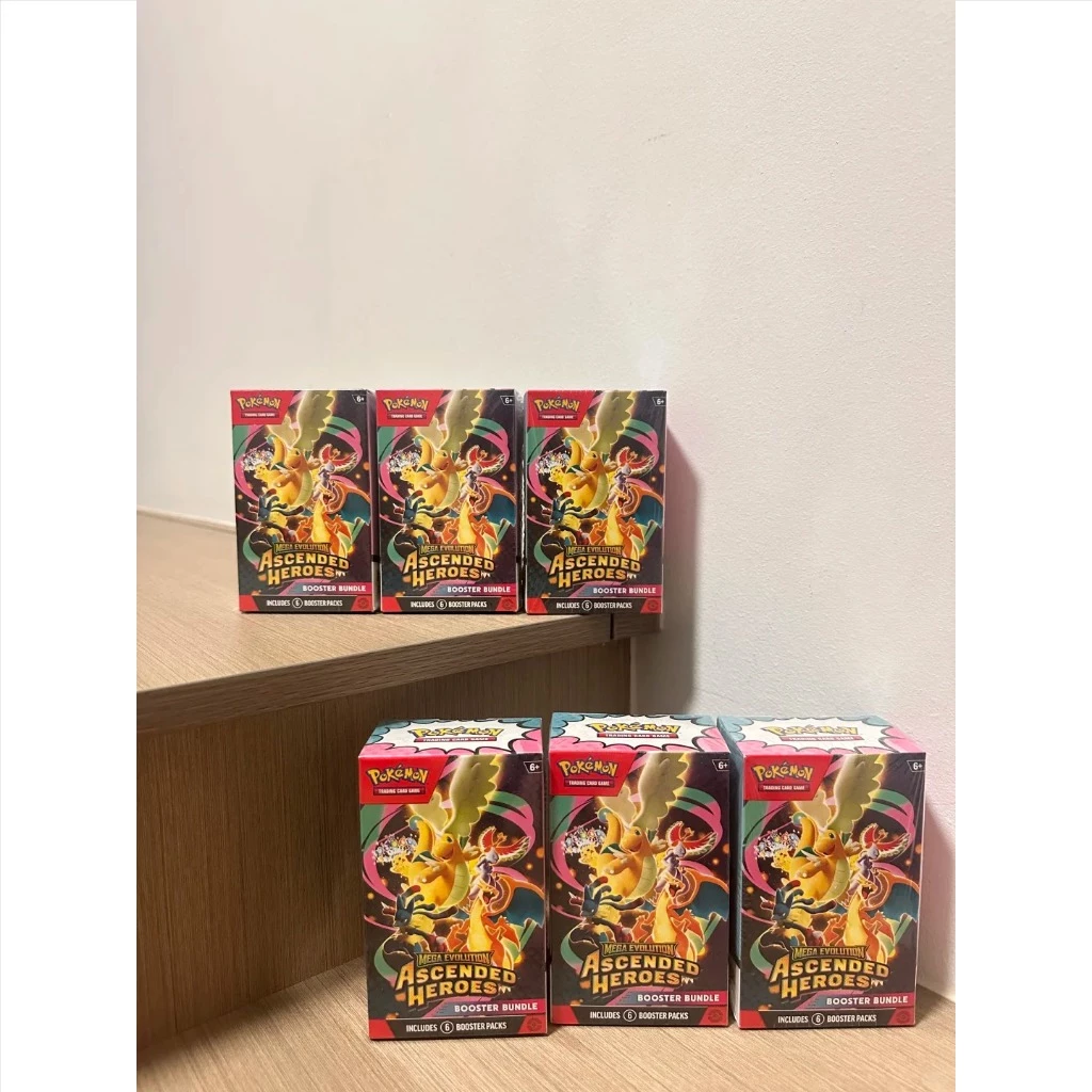 การ์ดโปเกมอนชุด Mega Evolution Ascended Heroes ซองบูสเตอร์สุ่ม ลุ้นการ์ดเมก้าโฮโลแกรมหายาก ของสะสมนักสะสมการ์ด thumbnail 4