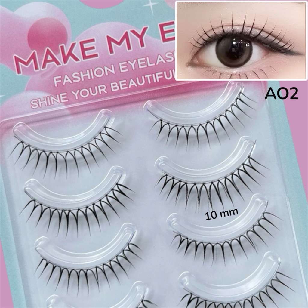 ขนตาปลอม ขนตาปลอมธรรมชาติ ขนตา Makemyeye  Eyelashes เครื่องส