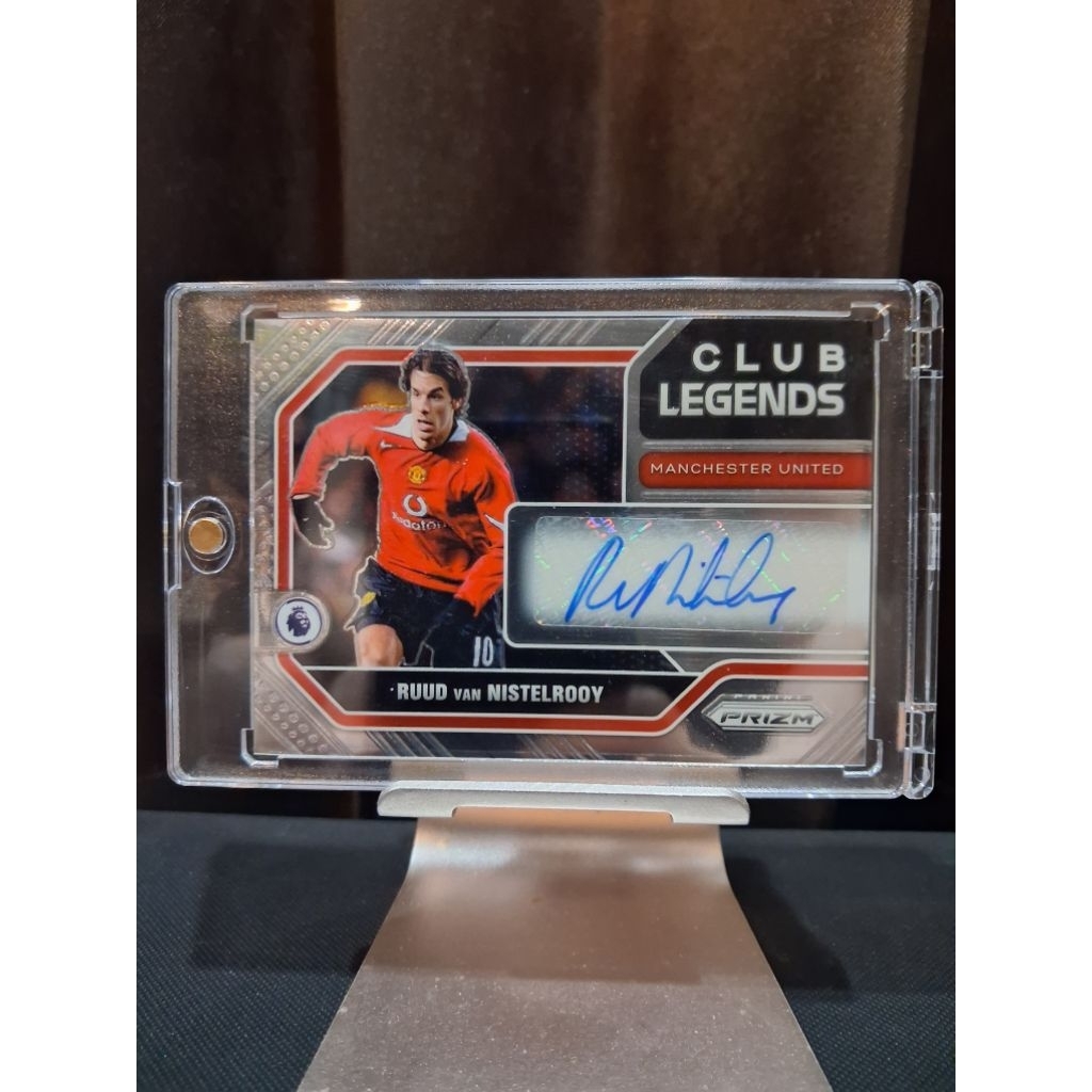 2021-22 PANINI - PRIZM PREMIER LEAGUE SOCCER : RUDD VAN NISTELROOY / MANCHESTER UNITED