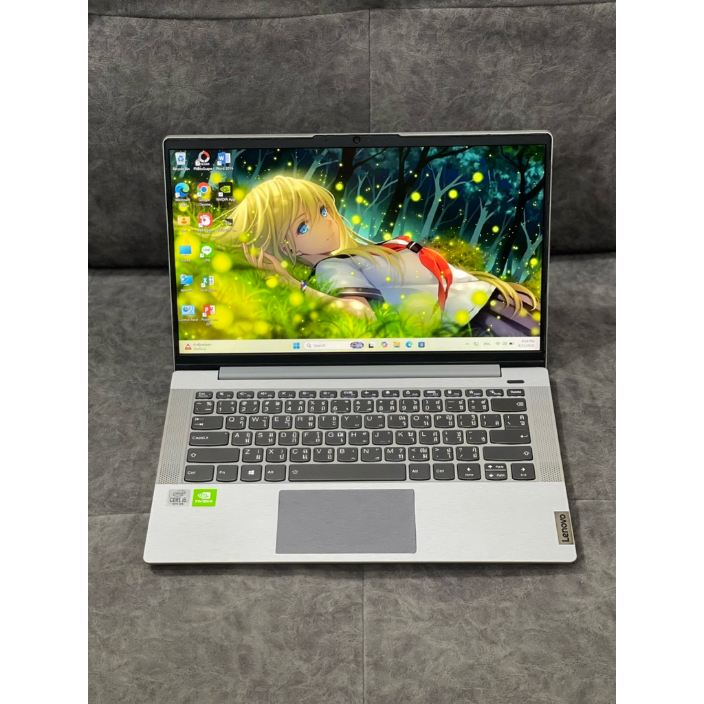 GEN10 i5 RAM 8 GB LENOVO + SSD แป้นพิมพ์ไฟ การ์ดจอเเยก NVDIA GeForce