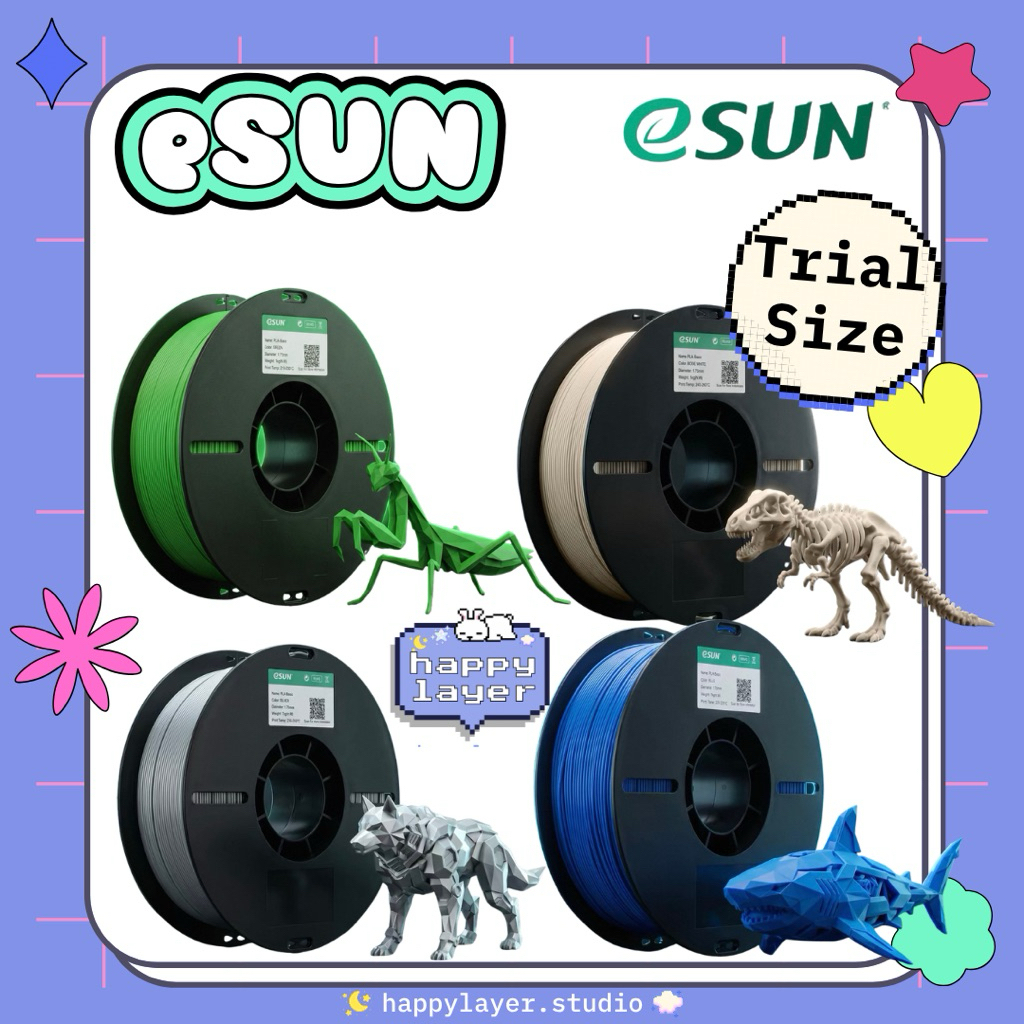 ✨💫(แบ่งขาย) เส้น PLA Filament 3D แบรนด์ eSUN PLA Matte สำหรับเครื่องปริ้น 3D