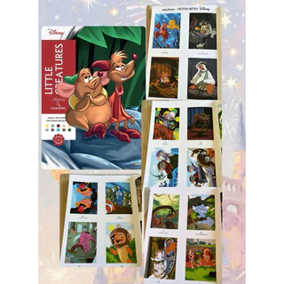 อัพเดทลายใหม่พร้อมส่ง✅ สมุดระบายสีตามตัวเลข ดิสนีย์ Disney mystery colouring book