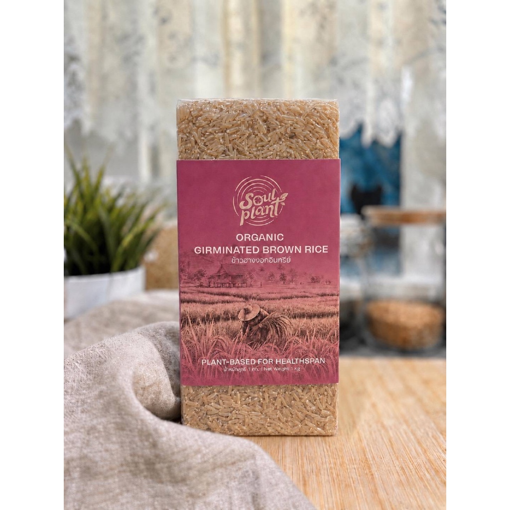 ข้าวฮางงอก ORGANIC GERMINATED BROWN RICE