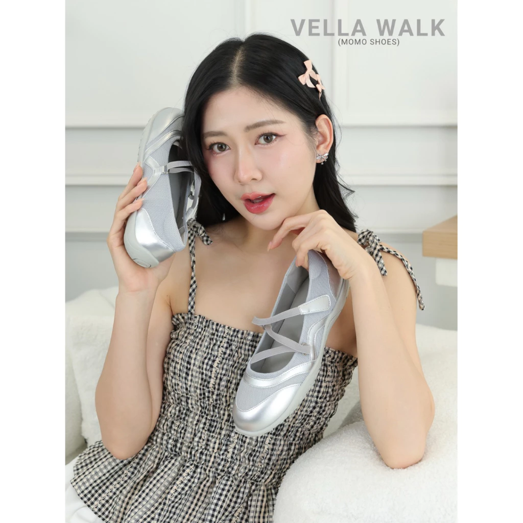 "Vella Walk รุ่นโครตสบาย” ทรงกว้างใส่แบบฟินเท้าสิบเต็มสิบ