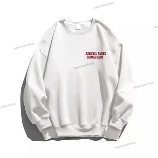 (COD) Angle Official เสื้อกันหนาวผู้หญิง เสื้อสเวตเตอร์คอกลม แขนยาว ทรงโอเวอร์ไซซ์ สไตล์เกาหลี ผ้านุ่ม ใส่สบาย