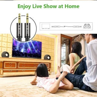 สายสัญญาณเสียง Hifi ตัวผู้ เป็น ตัวผู้ 3.5 มม. และ สาย AUX TPE ใช้ได้กับอุปกรณ์ 3.5 มม. อลูมิเนียมอัลลอย สำหรับเครื่องเส