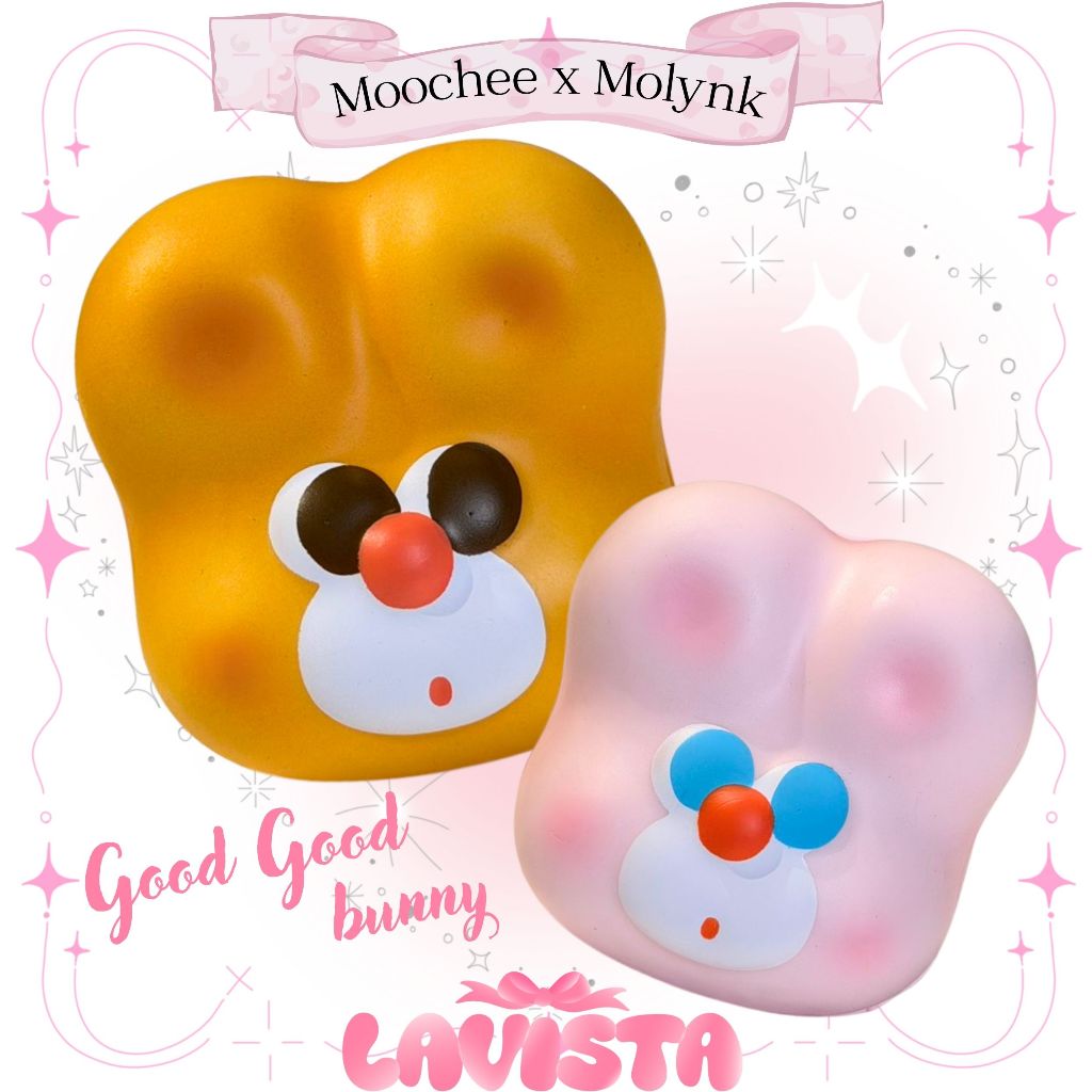 [ส่งจากไทย] สกุชชี่ Moochee x Molynk รุ่นกระต่ายเนื้อหนึบหอมมาก