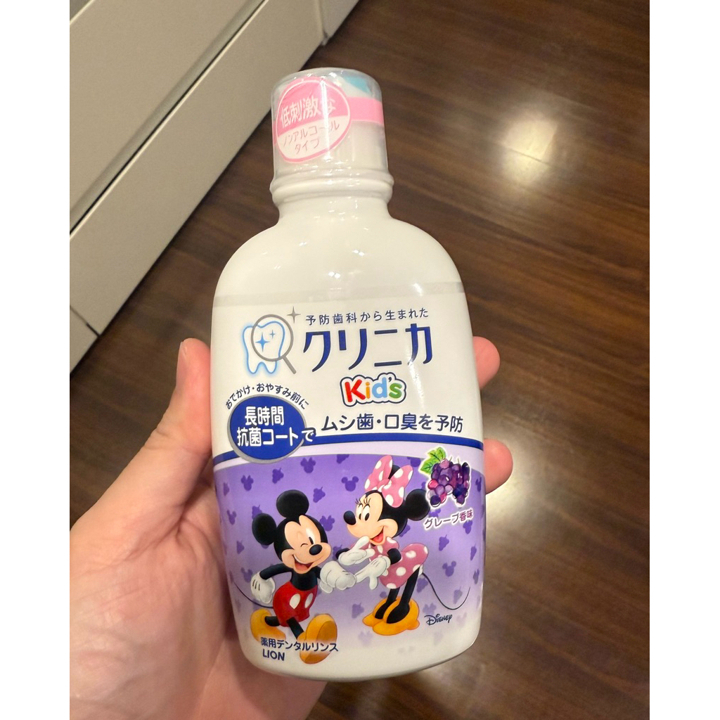 [พร้อมส่ง] ของแท้ น้ำยาบ้วนปากเด็ก Lion ญี่ปุ่น Made in Japan