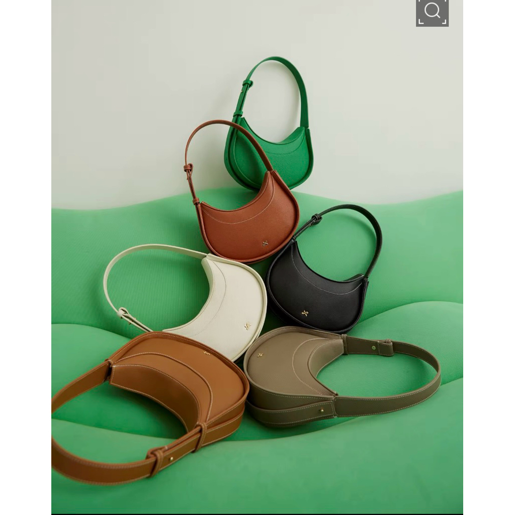 LUNNE กระเป๋าสะพายไหล่-สะพายพาดลำตัว หนังวัวแท้ รุ่น MINI LUNA Shoulder Bag