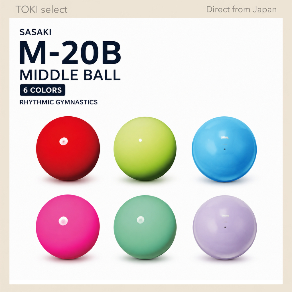 SASAKI Rhythmic Gymnastics Middle Ball M-20B Rubber Ball Color Options