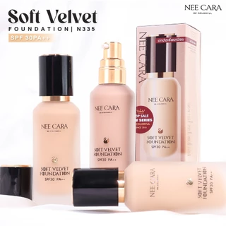 NEE CARA | N335 รองพื้น ซอฟต์เวลเวท | BE COLORFUL SOFT VELVET FOUNDATION SPF30 PA ++