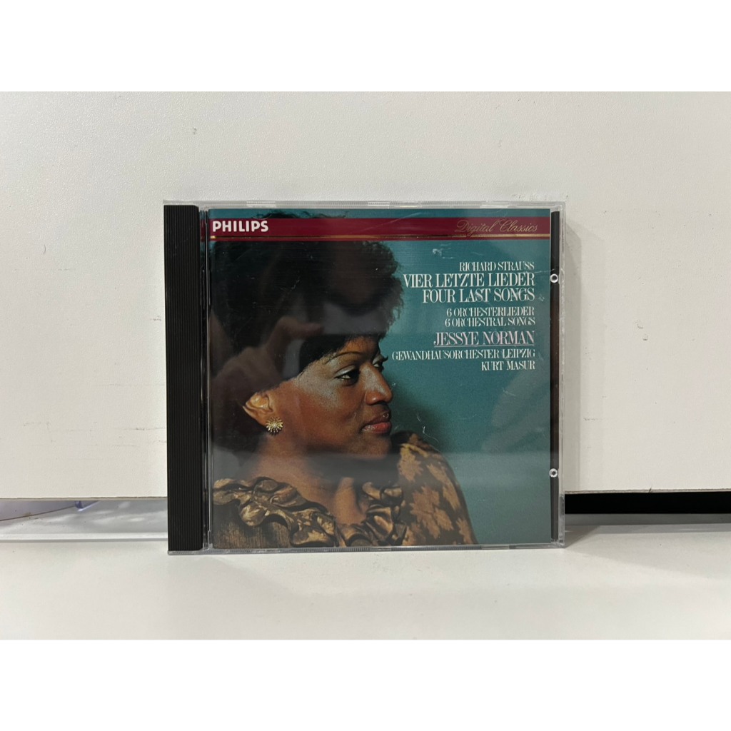 1 CD MUSIC ซีดีเพลงสากล R. STRAUSS VIER LETZTE LIEDER JESSYE NORMAN (K5H6)