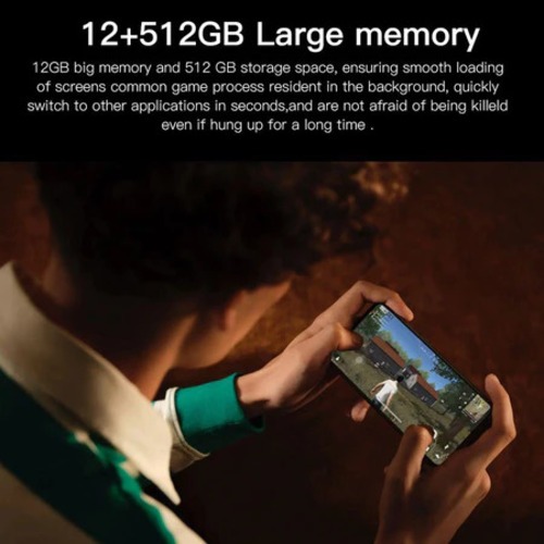 R22 Pro 5G สมาร์ทโฟนหน้าจอ 6.9 นิ้ว RAM 12GB ROM 512GB รองรับ 2 ซิม แบตเตอรี่ 5000mAh
