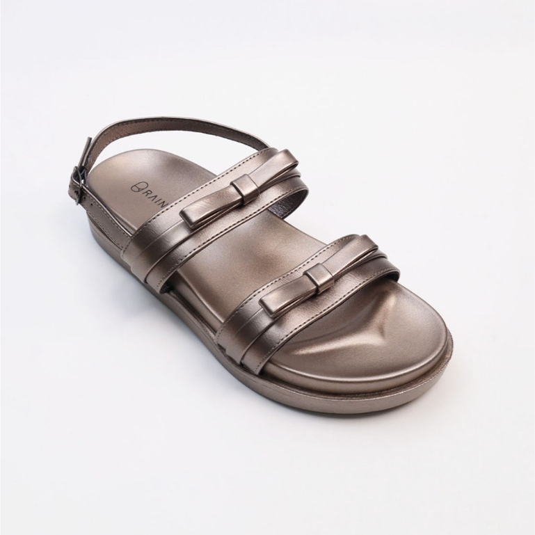RAINBOU BOW BLING SANDALS - รองเท้าแตะแบบสวมรัดข้อ