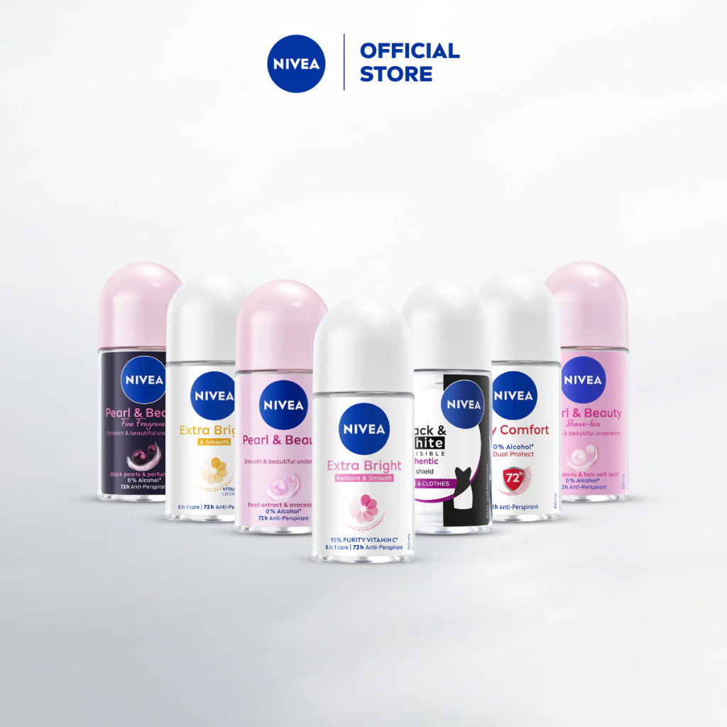 [สินค้าขายดี]นีเวีย โรลออน สำหรับผู้หญิง 50 มล. DEO WOMEN 50 ml. 2pcs NIVEA