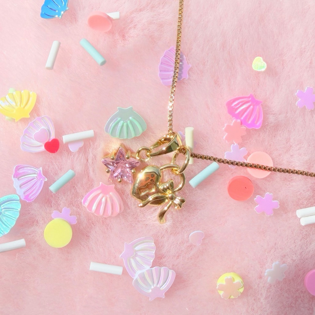 Thelucy  The key of love & star necklace