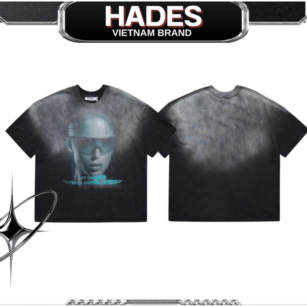 (พร้อมส่ง)🇻🇳Vietnam Brand | HADES MATRIX WASH TEE