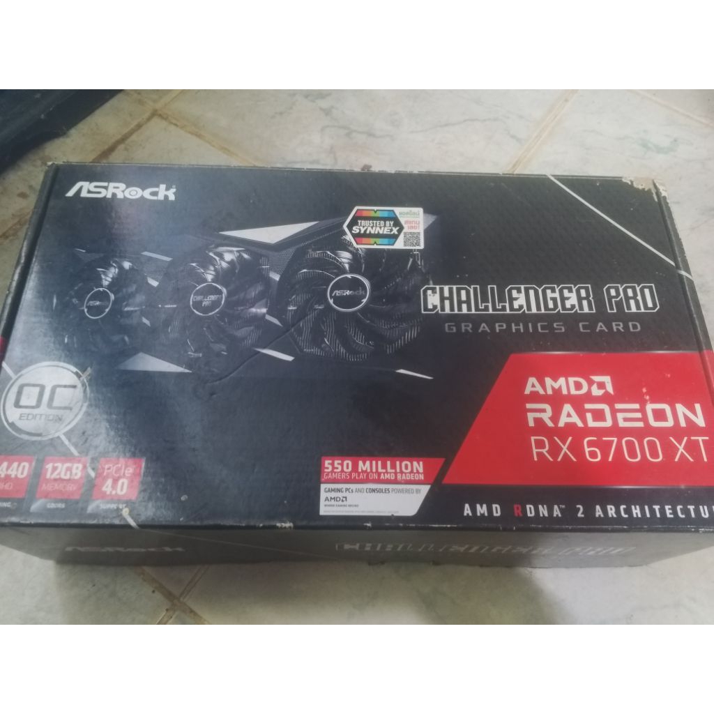 ASRock  RX6700xt challenger pro 12gb oc อ่านก่อน