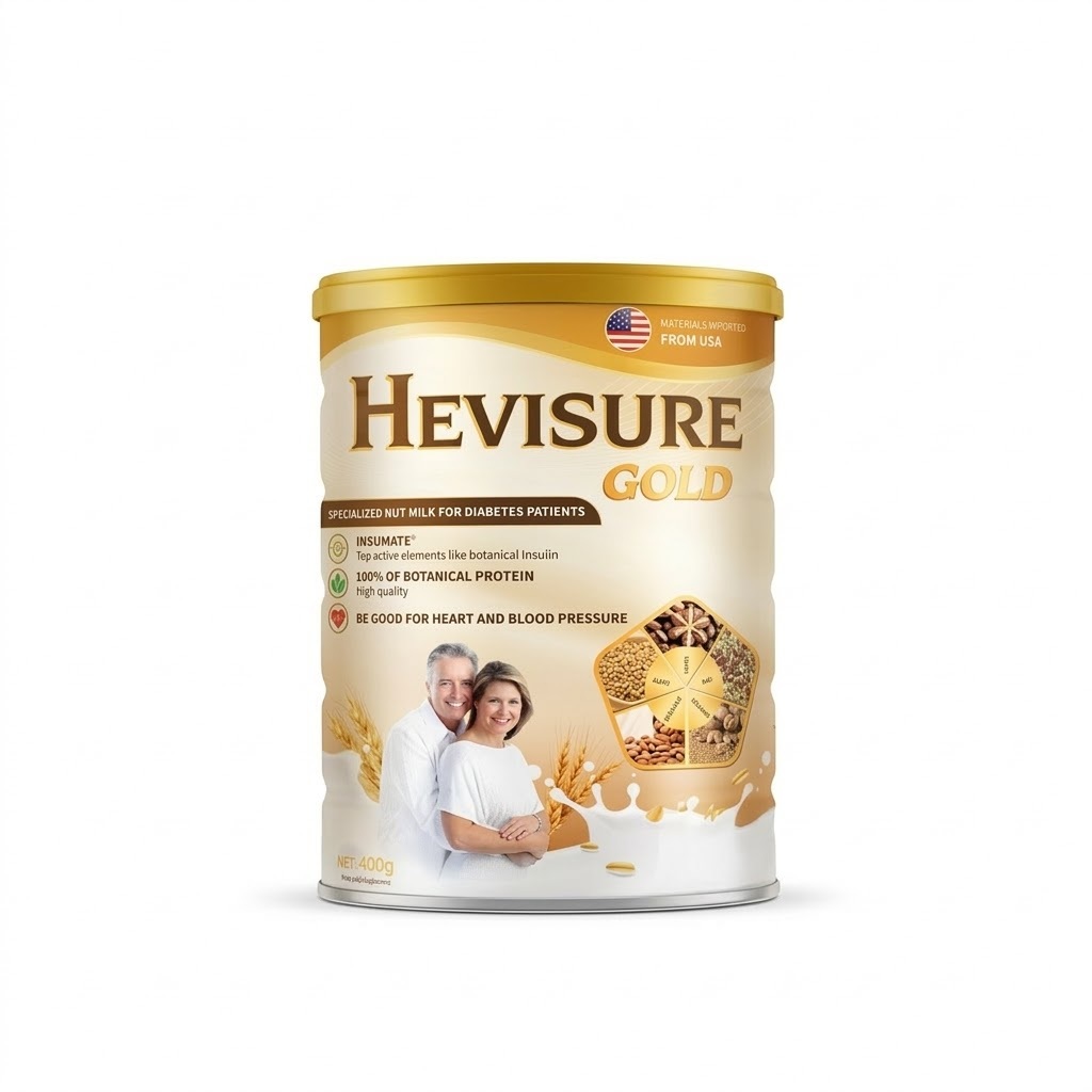 Hevisure [400g] นมจากพืช เสริมโภชนาการ ควบคุมสมดุลน้ำตาล ประกอบด้วยโปรตีนจากพืช 11 ชนิด