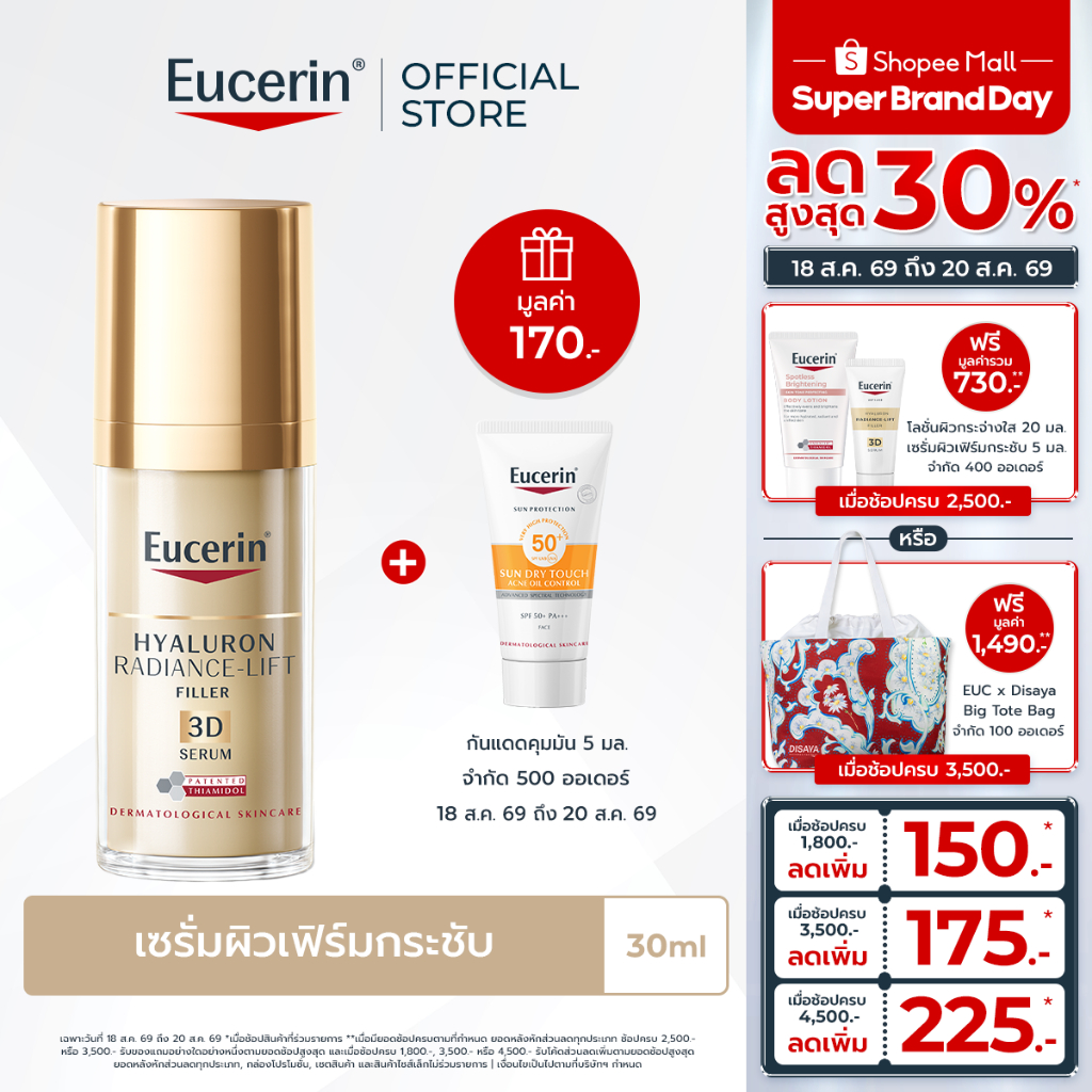 Eucerin HYALURON [HD] RADIANCE-LIFT FILLER THIAMIDOL 3D SERU