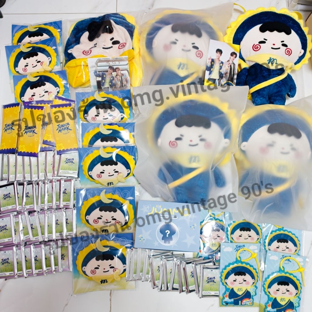 { จัดส่งภายใน3วัน} GMMTV ของสะสมจัมโม่(JUMMO)จูเนียร์&มาร์คจิ แท้ %