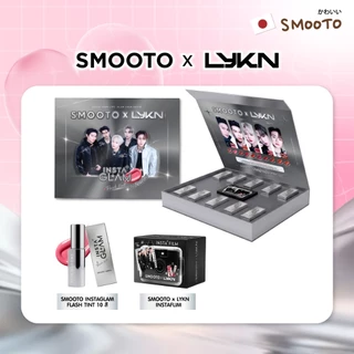 SMOOTO Official BOX SET สมูทโตะ อินสตาแกลม แฟลช ทินท์ [BOX SET LYKN 10 เฉดสี]