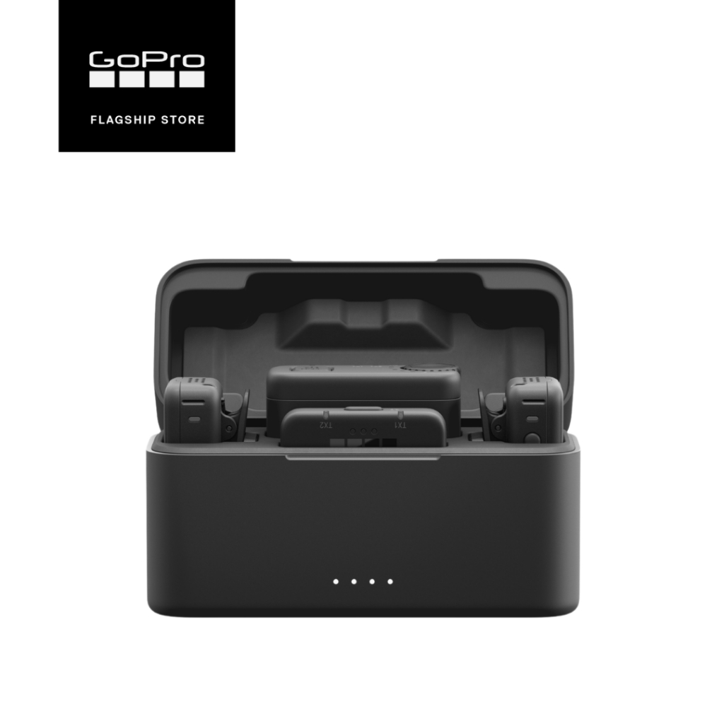 GoPro Wireless Mic Complete Kit เซ็ตไมโครโฟนไร้สาย+ตลับชาร์จ