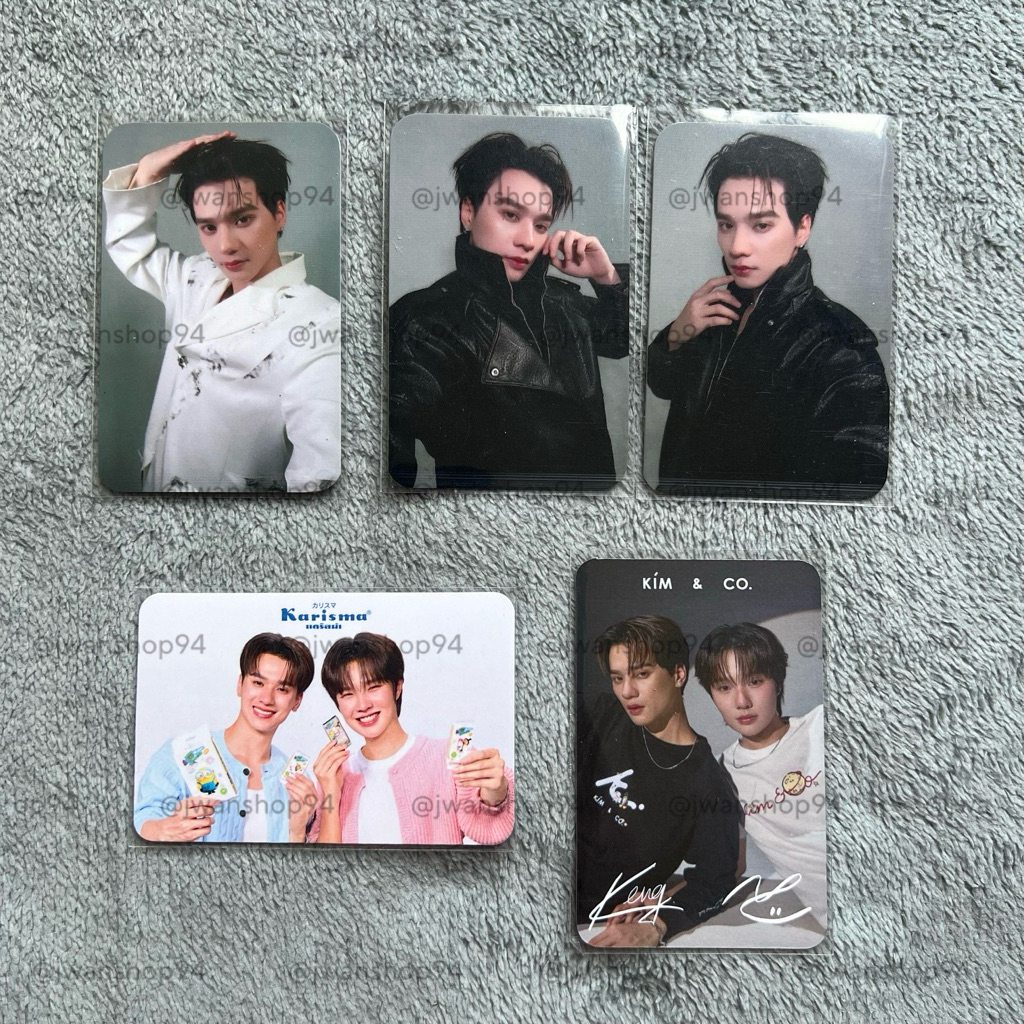 [พร้อมส่ง] โฟโต้การ์ด เก่งน้ำปิง KengNamping Kim&co / Karisma/ DMDLAND3 Photocards