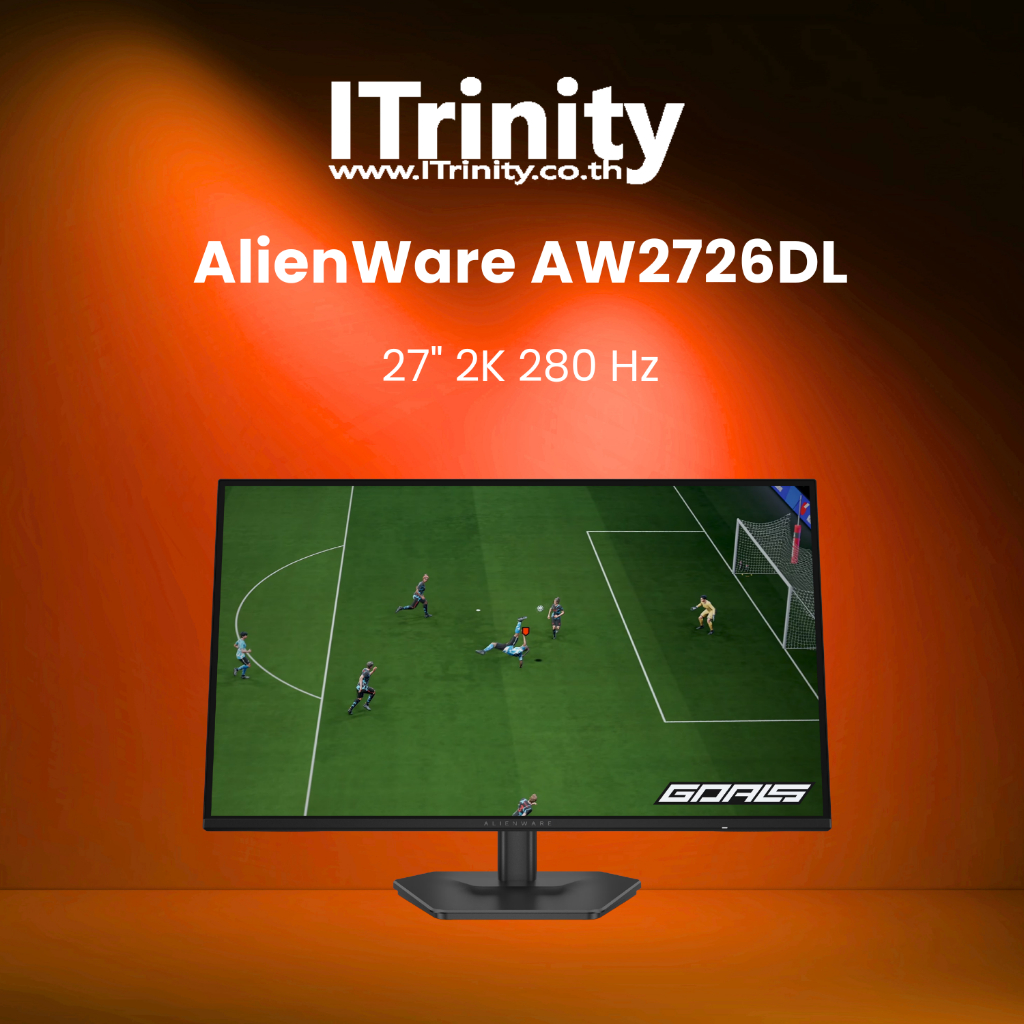 Dell AW2726DL Alienware 27 280hz Gaming Monitor 280 Hz เดลล์ จอมอนิเตอร์ 27 นิ้ว รับประกัน 3 ปี On-S