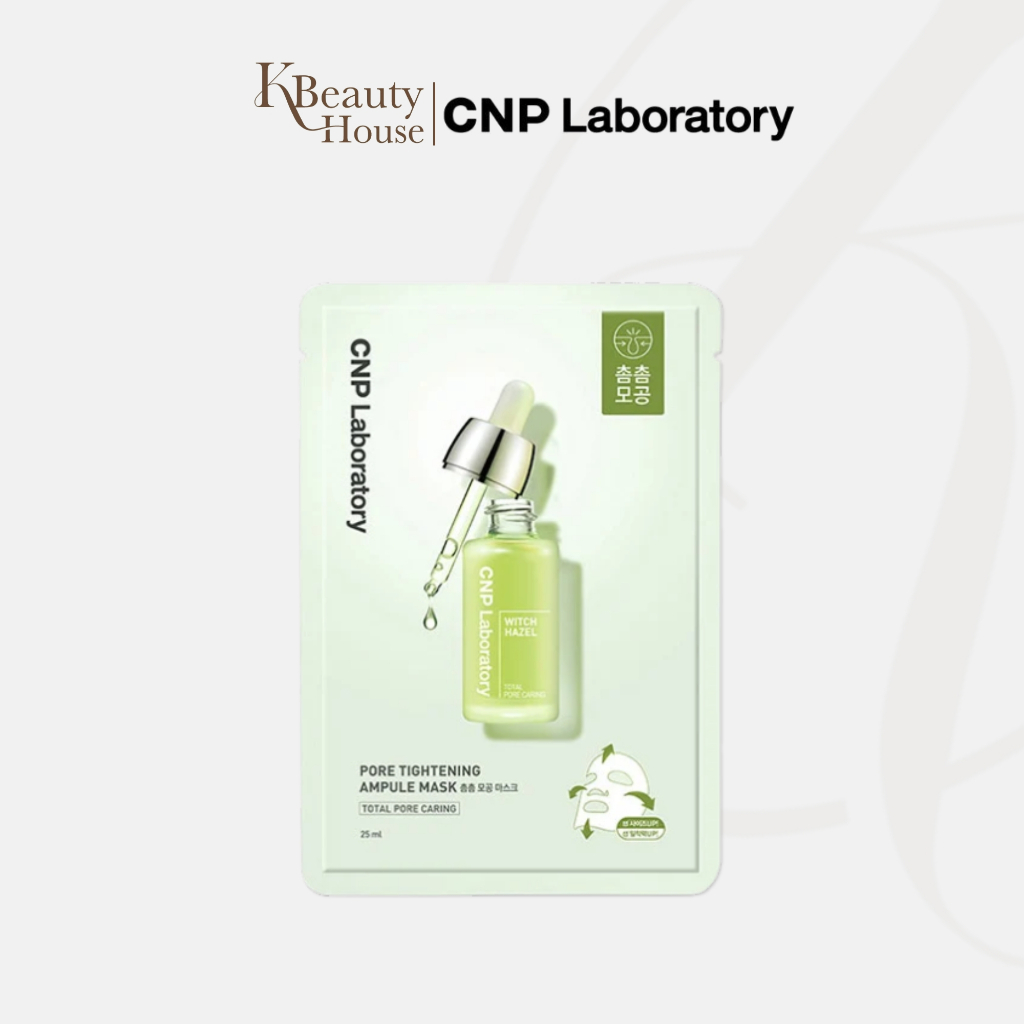 [มาส์กแอมพูลกระชับรูขุมขน] CNP Laboratory Pore Tightening Ampule Mask 25ml