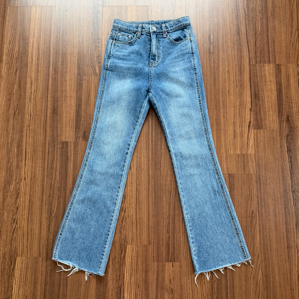 like new🍿ppbstudio -5kg jeans กางเกงยีนส์ ขาม้า size s