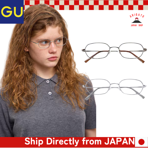 GU UV-Protection Hexagon Metal Sunglasses MN   [ส่งตรงจากประเทศญี่ปุ่น ของแท้ 100%]