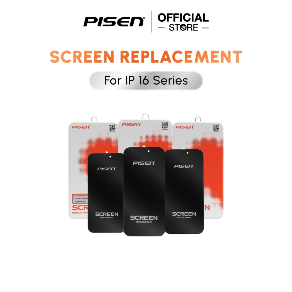 Pisen Screen หน้าจอ สำหรับ IP 16Pro /16 Plus /16 Promax.