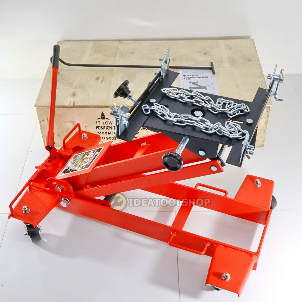 [ รับประกัน 1 ปี]  แม่แรงยกกระปุกเกียร์ทรงเตี้ย 1 Ton OKURA รุ่น OK-1TMLP แม่แรงยกเกียร์ ตะเข้ยกเกียร์ ยกเกียร์ 1ตัน