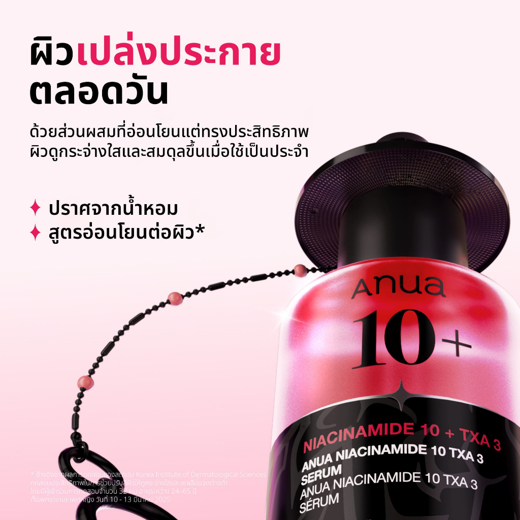[New] [Kpop Demon Hunters] Anua Niacinamide 10 TXA 3 GAT Serum อานัว เซรั่มแดง ลด