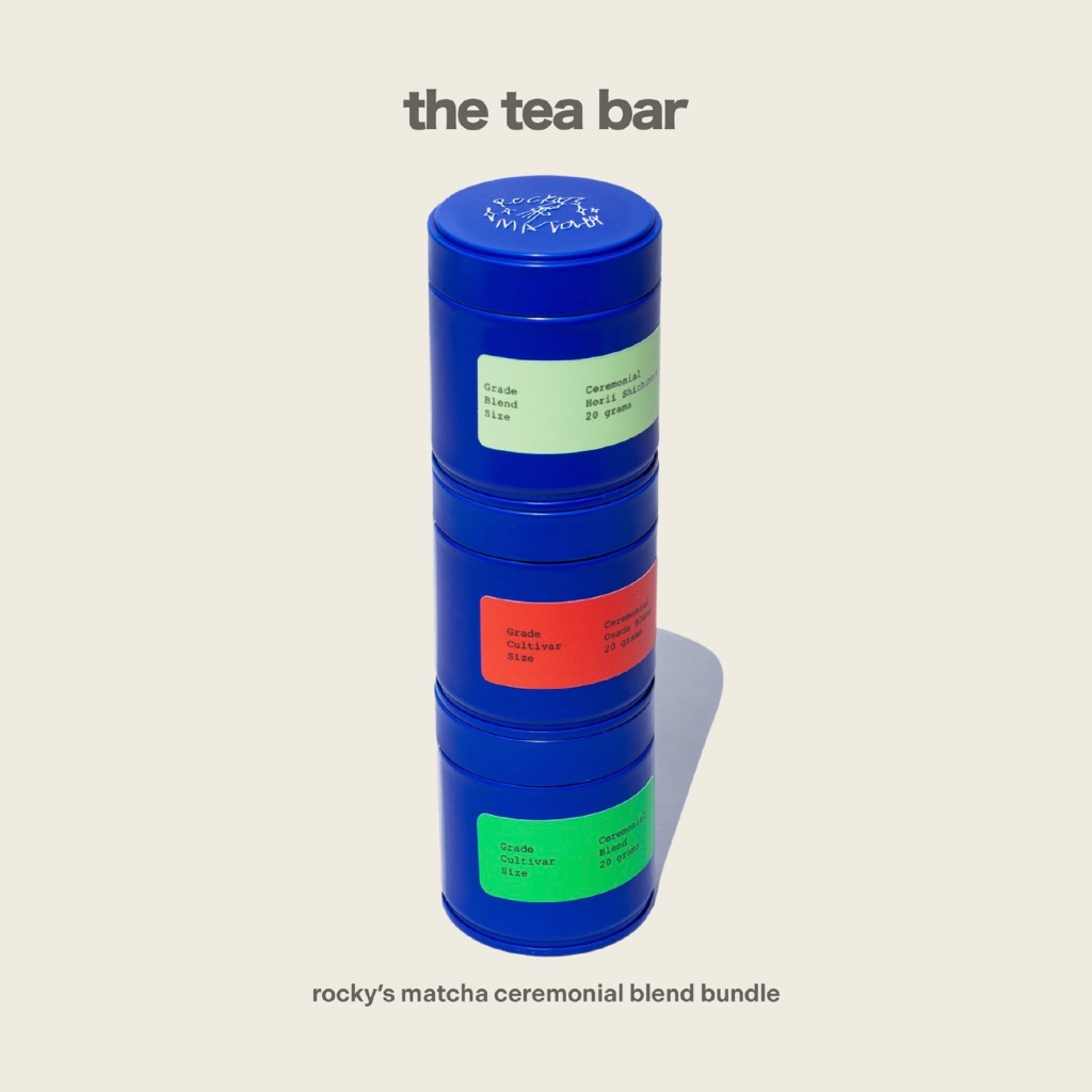 ROCKY’S MATCHA ceremonial blend bundle