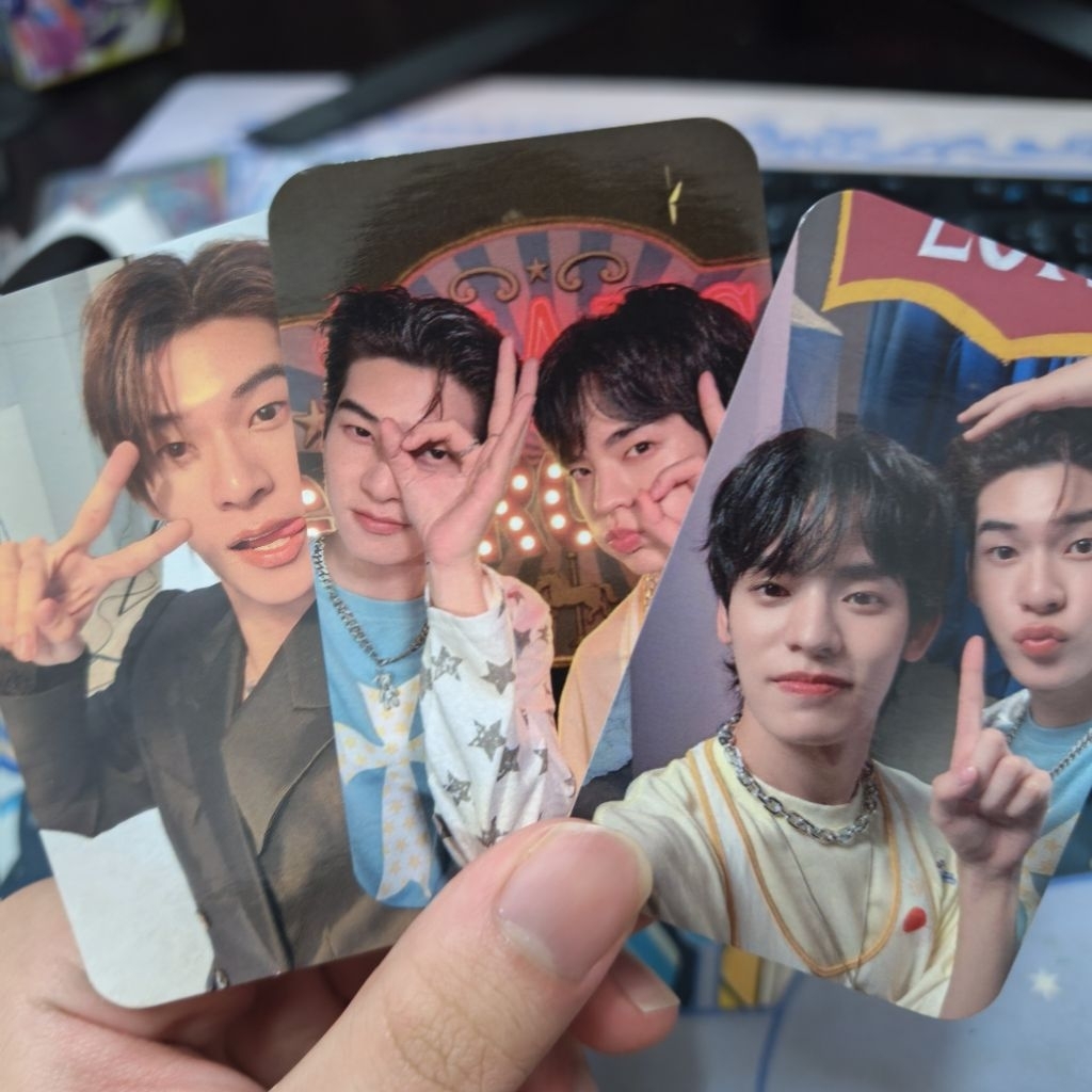 การ์ด ด้วงกับเธอ ตี๋ตี๋ป๋อ Selfie Photocard Ver B ธีร์เวฟ นอร์ทออตโต้ คอน Duang Go Round