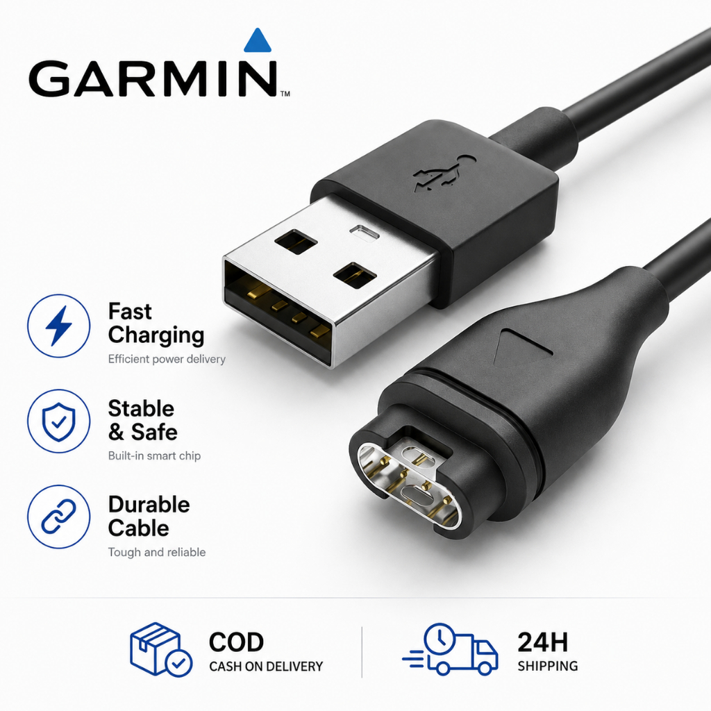สายชาร์จ Usb สําหรับ Garmin Fenix 5 5X 5S 6 7 8 E Forerrunner 965 955 945 935 245 245M 45 45S 745 645 165 265 255 970