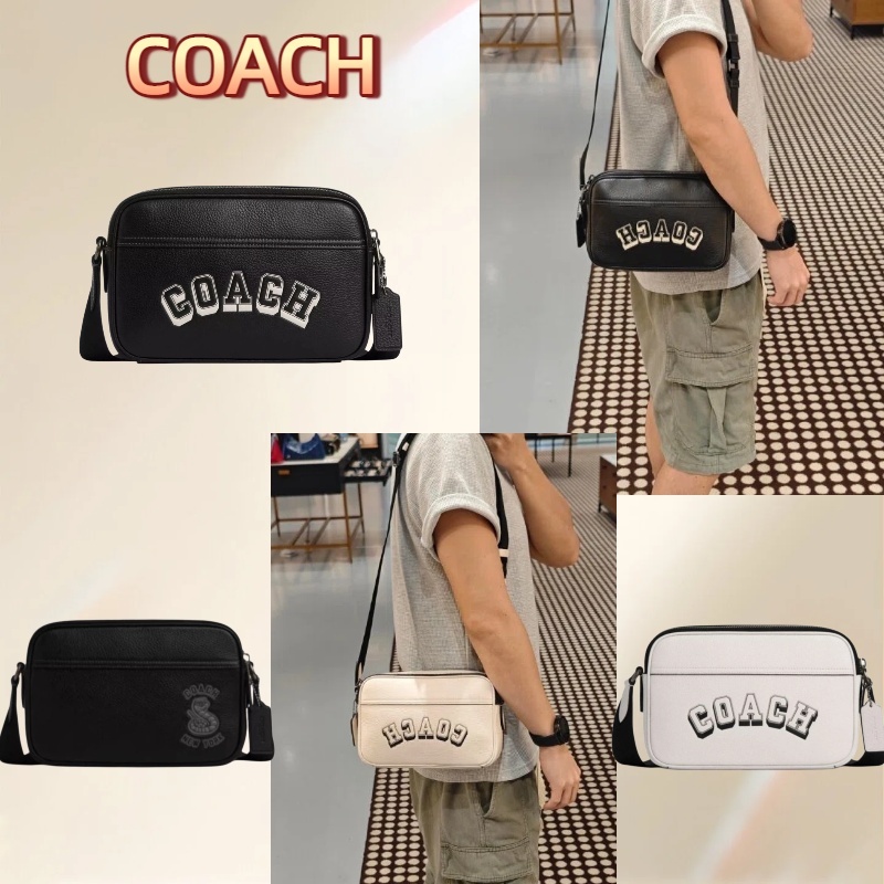 💥100% แท้☁️ COACH Graham 23 กระเป๋าหนัง ไหล่เดียวและสะพายข้าง ไซส์กลาง รุ่นผู้ชาย
