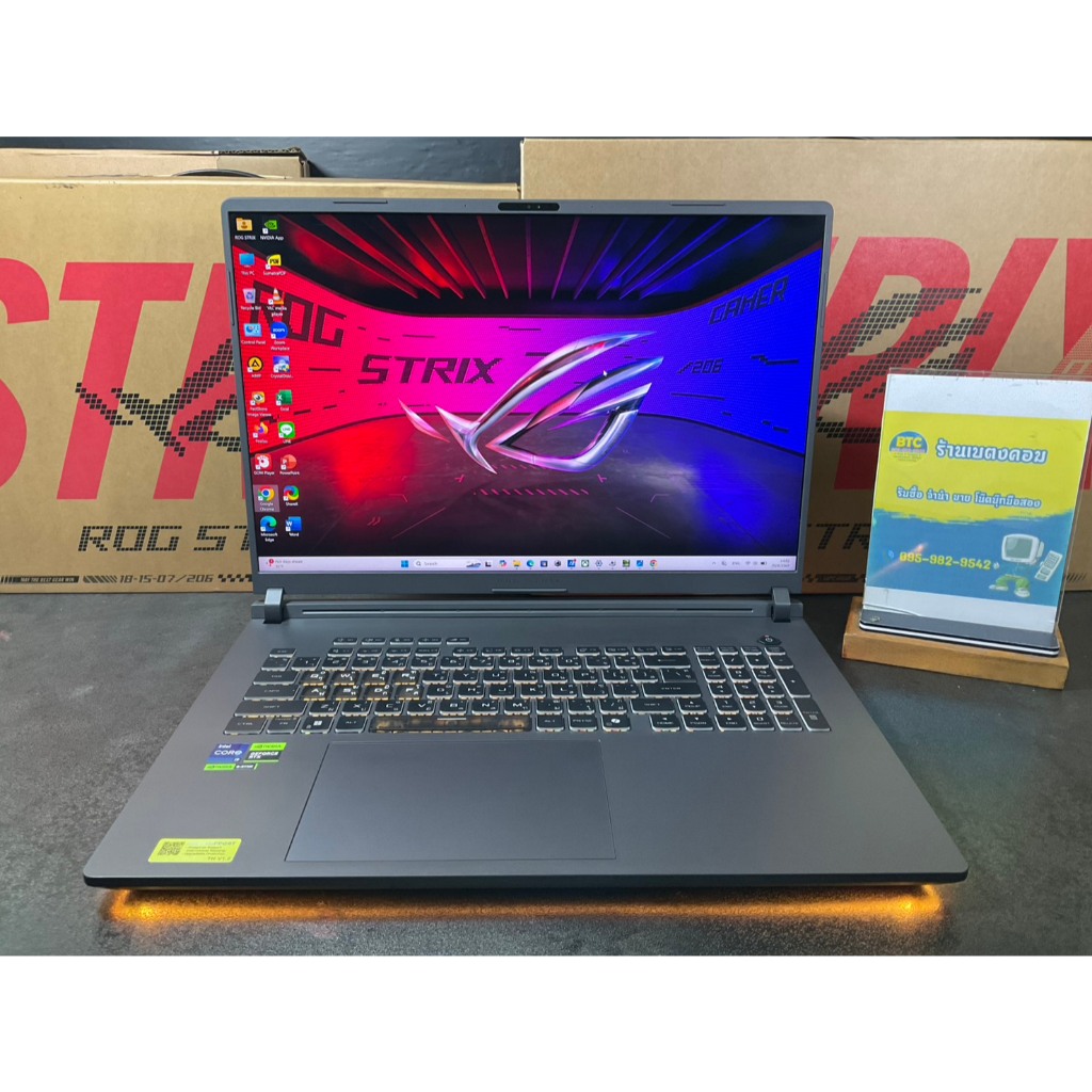 Asus ROG Strix G18 G815JMR-S9008W ตัวโชว์ มือ1 ประกัน 3 ปี