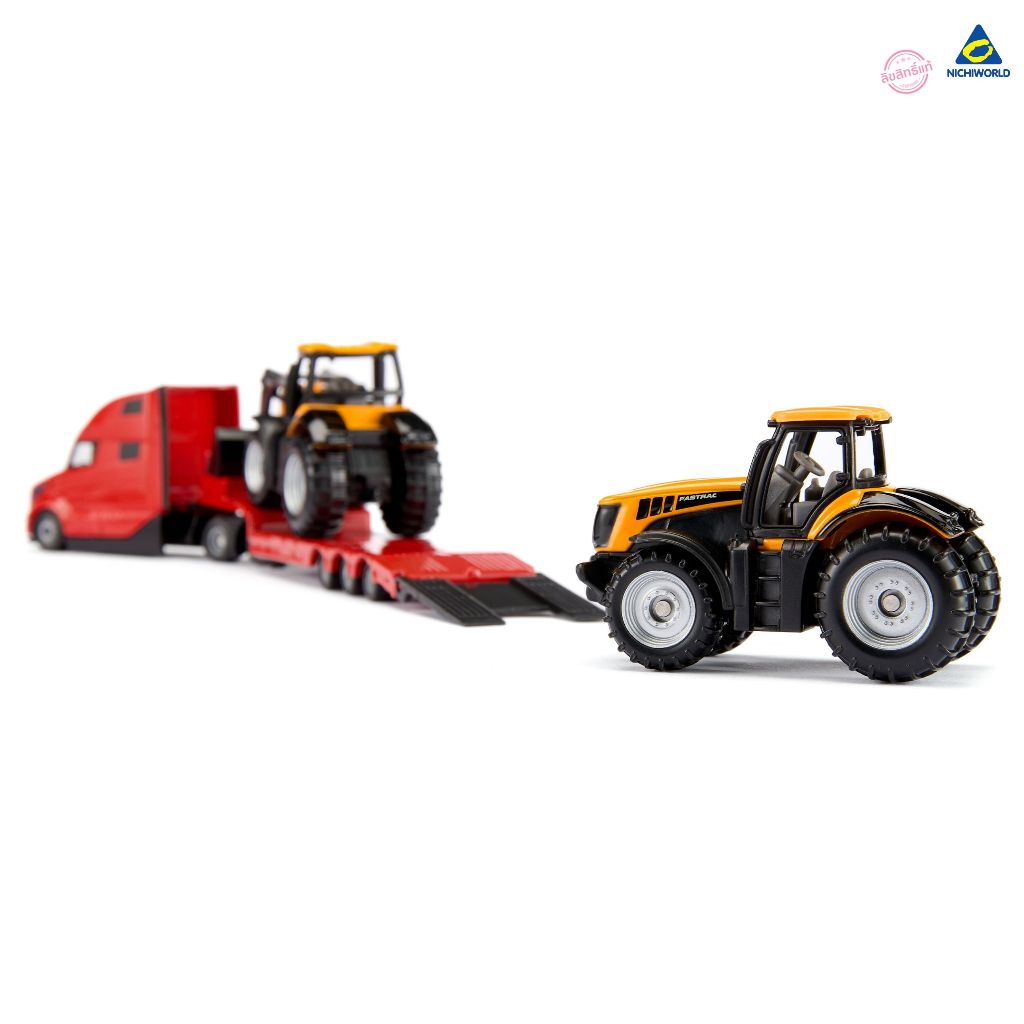 siku Volvo Truck with JCB Tractors รถบรรทุก Volvo พร้อมรถแทรกเตอร์ JCB สเกล 1:87 รหัส SK1785 — صورة 4