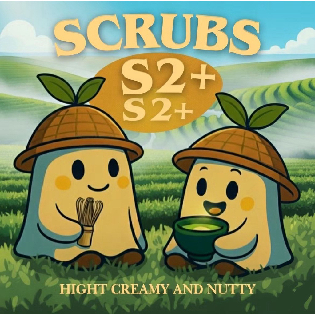 SCRUBS.MATCHA [S-2plus] ผงมัทฉะ พรีเมี่ยมเกรด I Yabukita, Yame :เก็บเกี่ยวฤดูกาลแรก กลิ่นชัด ถั่วเข้มข้น[อร่อยกว่าเดิม]