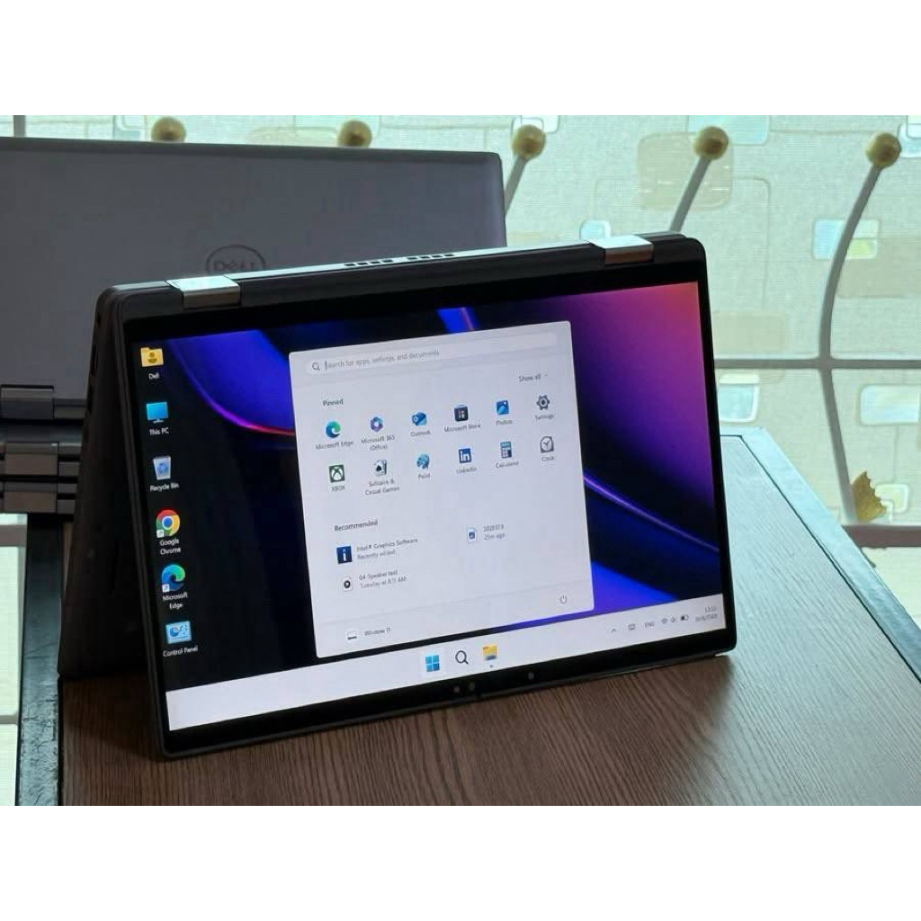 Dell Latitude 7430 2-1 i7-1265U SSD1TB RAM16GB จอทัสกรีน พับได้รองรับปากกา Win11Pro คีย์บอร์ดไฟ เครื