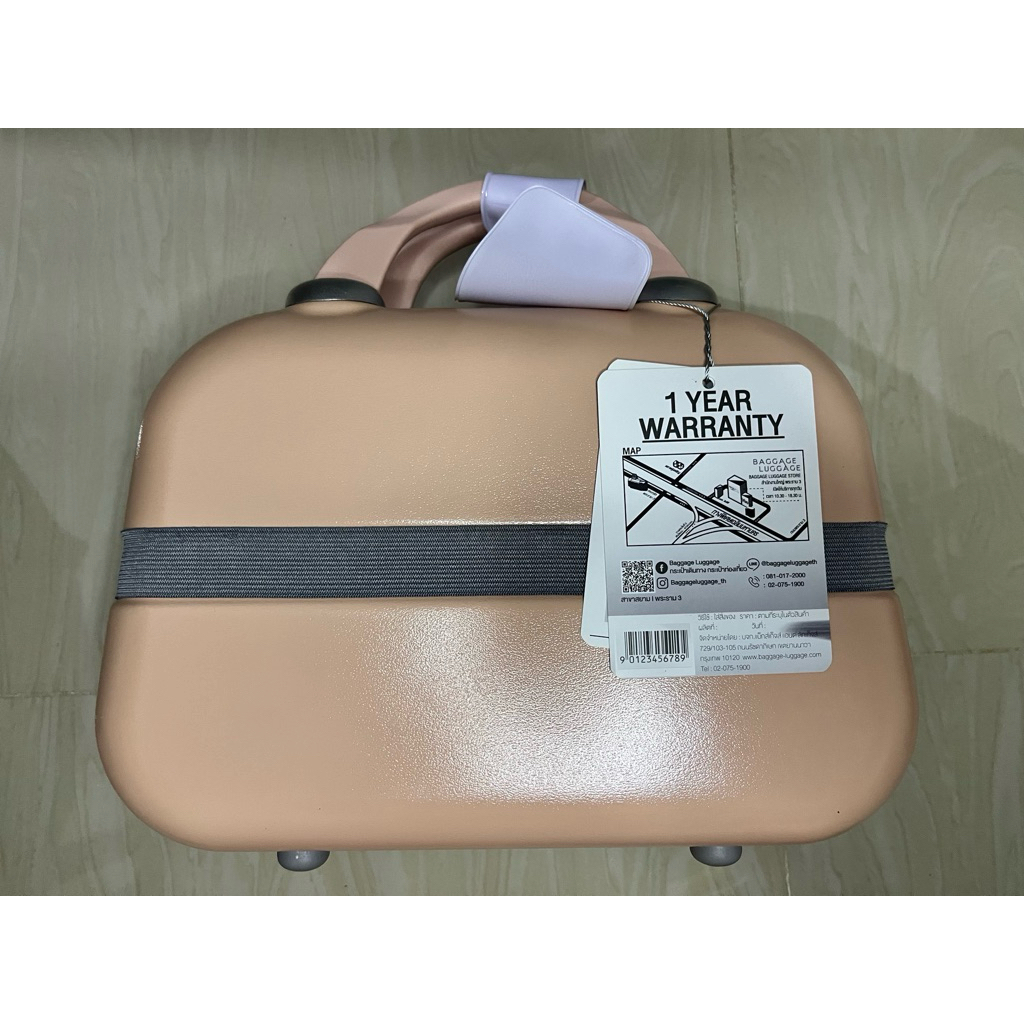 🧳 BAGGAGE LUGGAGE  กระเป๋าใส่เครื่องสำอาง / Mini Luggage / Vanity Case ขนาดประมาณ 14 นิ้ว