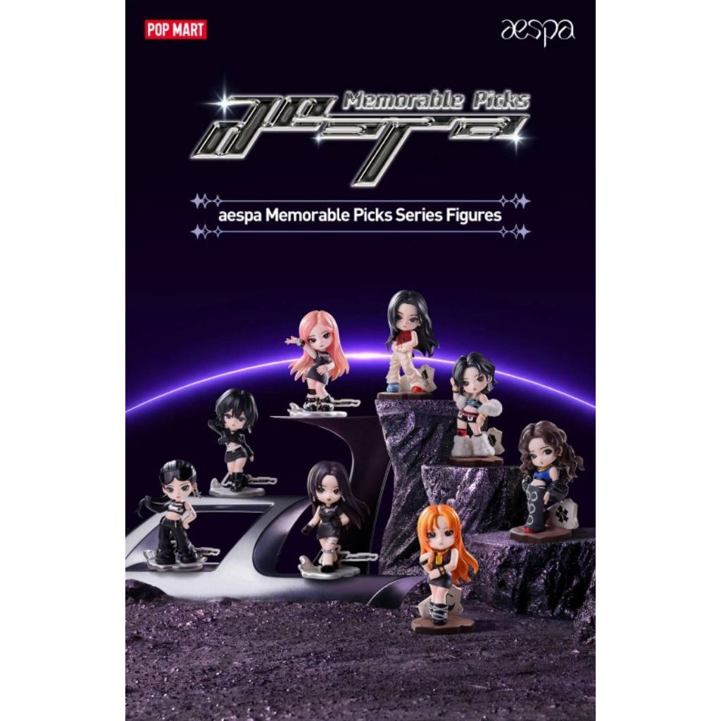 (พร้อมส่ง ) aespa Memorable Picks Series Figures