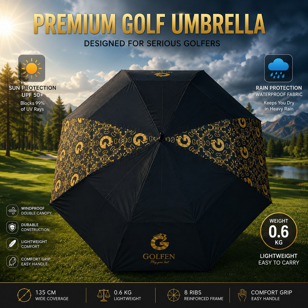 ร่มกอล์ฟ Golf Umbrella Golfen Player Signature Prestige Collection