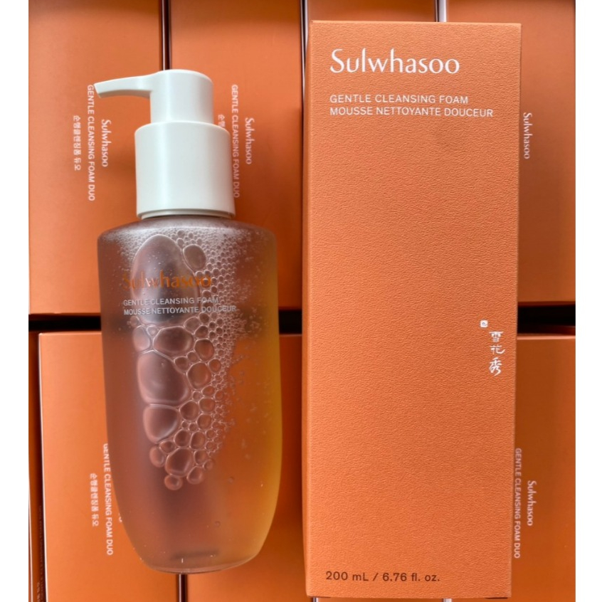SULWHASOO Gentle Cleansing Foam 200 ml. ลอทใหม่ หมดอายุปี 2029