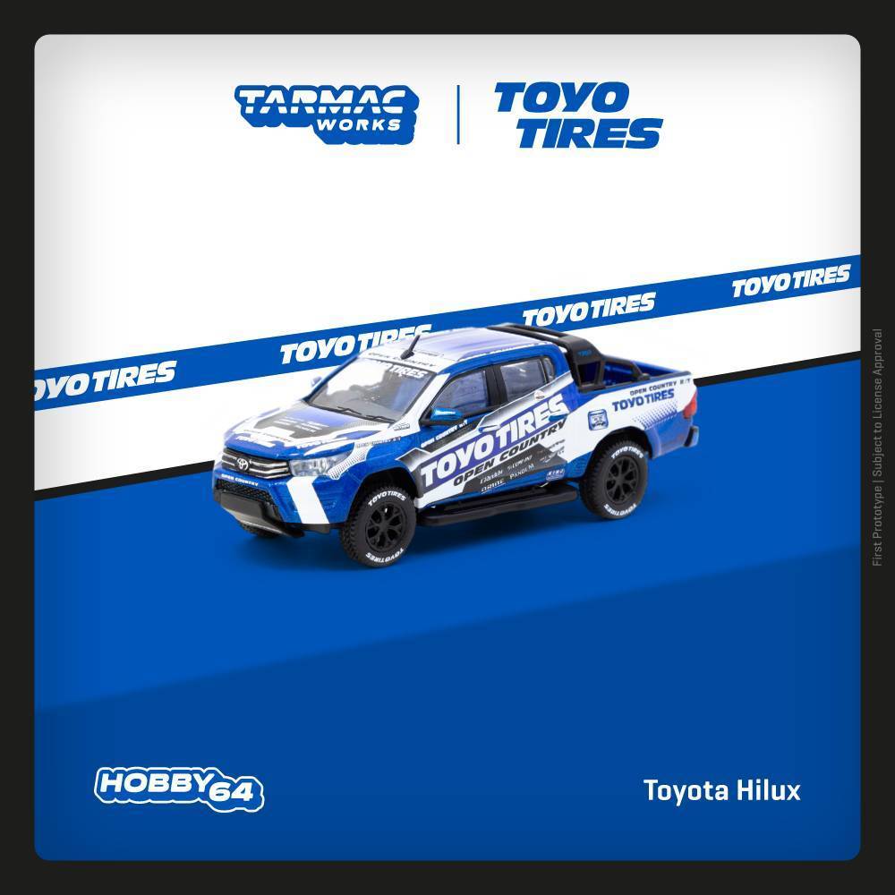 Toyota Hilux Toyo Tires 1:64 (Tarmac Works)