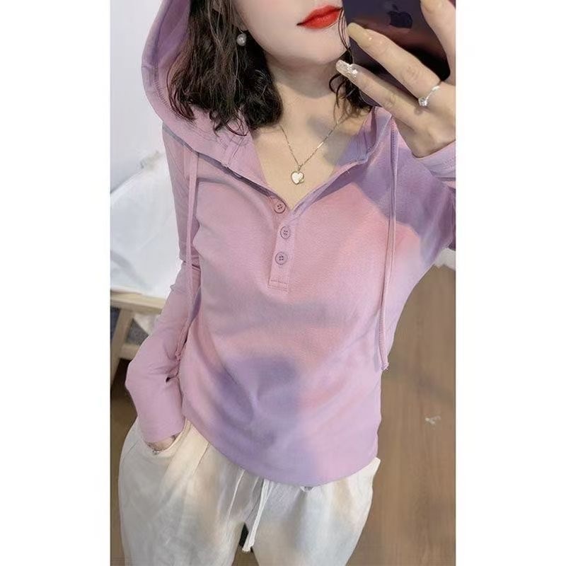 เสื้อฮู้ดแขนยาวระดับพรีเมียมสำหรับผู้หญิง – ดีไซน์เรียบหรู สวมใส่ได้หลากหลายโอกาส ทั้งลุคทำงานและลุคลำลอง (คอลเลกชันใหม่