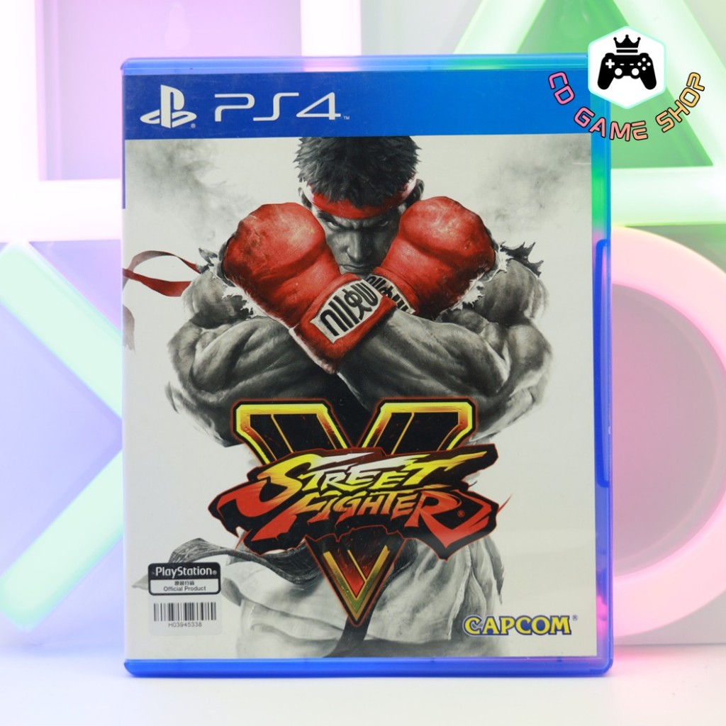 แผ่นเกมส์ PS4 Street Fighter V (มือ 2) พร้อมส่ง